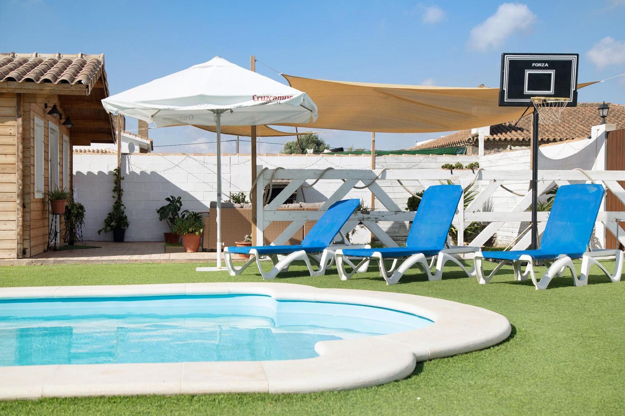 Villa Fuego - Solo Familias Chiclana de la Frontera Kültér fotó
