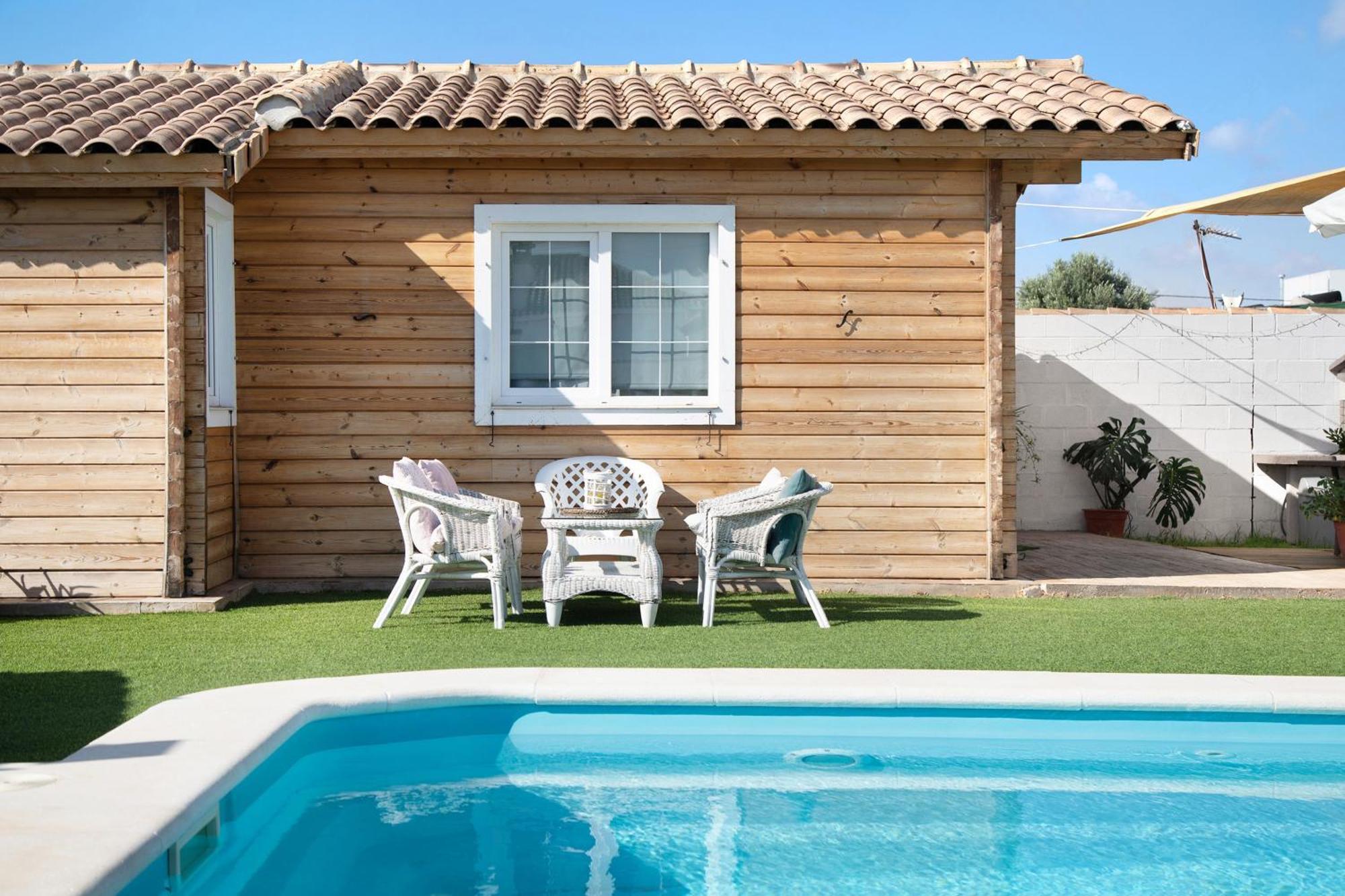 Villa Fuego - Solo Familias Chiclana de la Frontera Kültér fotó